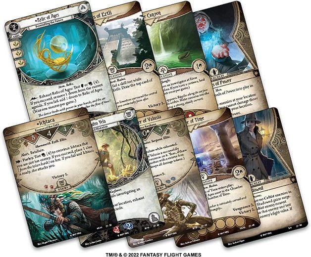 Arkham Horror : The Card Game - Forgotten Age : Campaign Expansion - Gaming Library