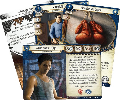 Arkham Horror: The Card Game – Nathaniel Cho: Investigator Starter Deck - Gaming Library