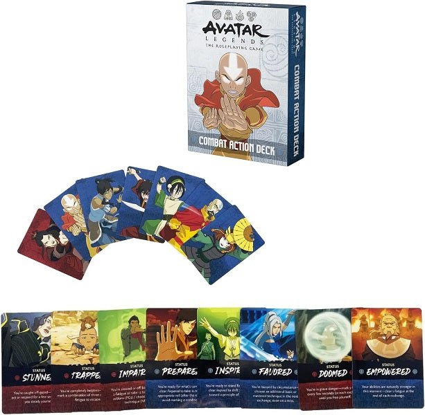 Avatar Legends Combat Action Deck - Gaming Library