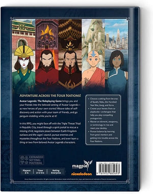 Avatar Legends The RPG Core Book - Gaming Library