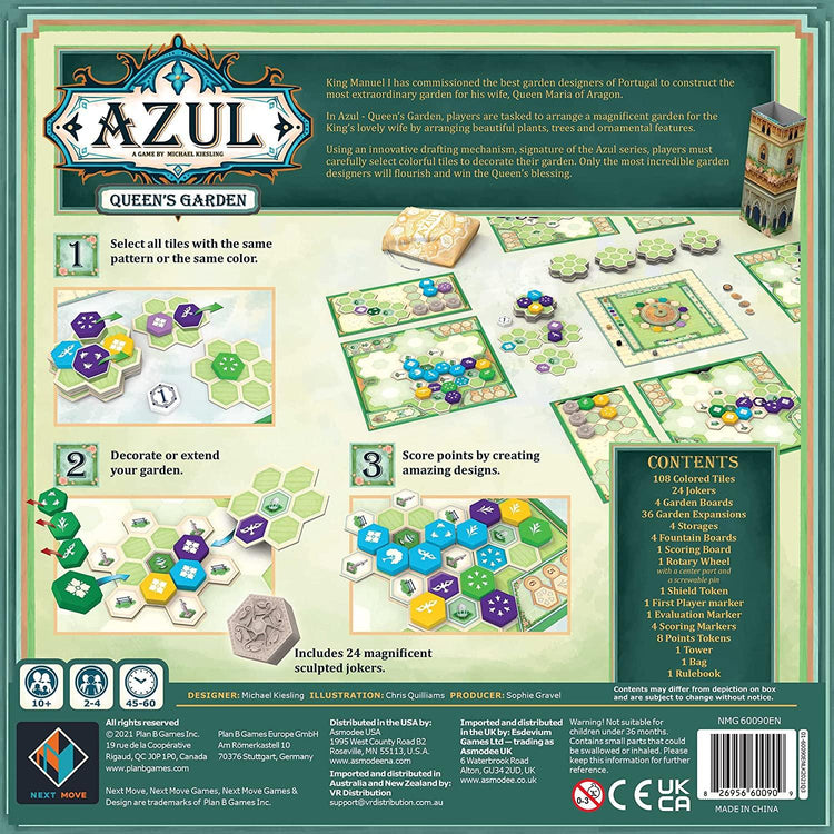 Azul Queen's Garden - Gaming Library