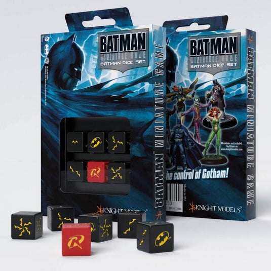 Batman Miniature Game D6 Batman 6-Dice Set - Gaming Library