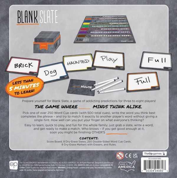Blank Slate - Gaming Library
