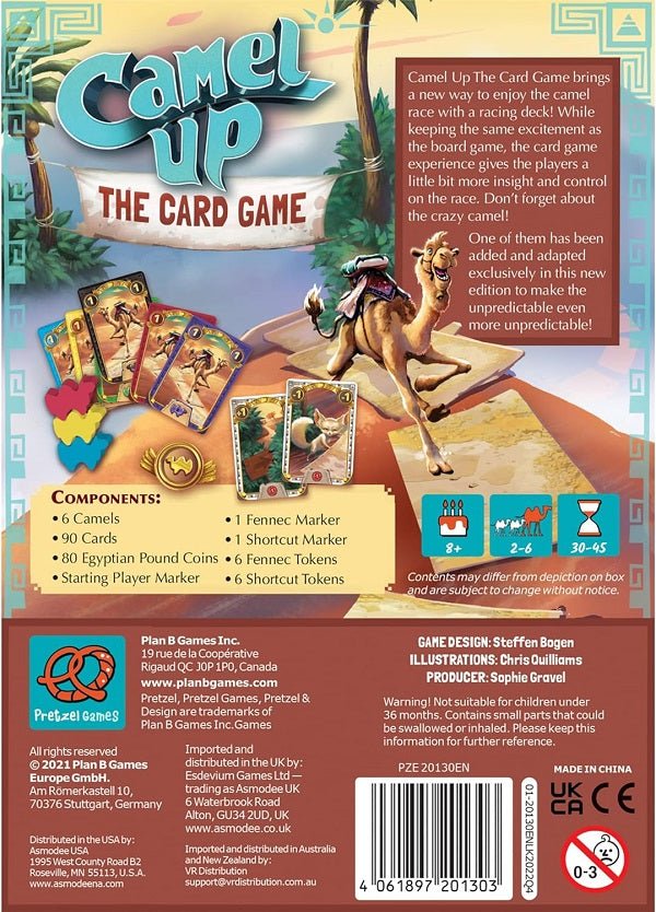 Camel Up The Card Game - Gaming Library