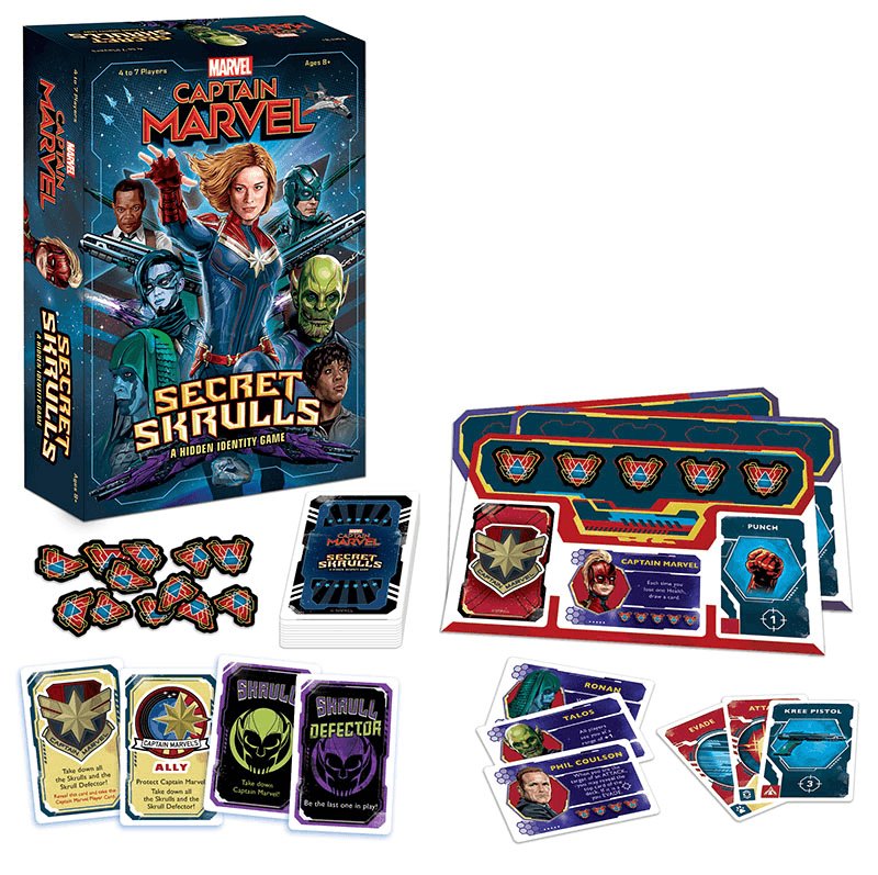 Captain Marvel : Secret Skulls - Gaming Library