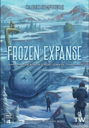 Cartographers Map Pack 4: Frozen Expanse – Realm of Frost Giants - Gaming Library