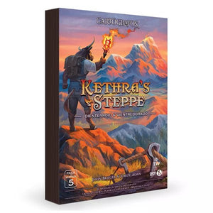 Cartographers Map Pack 5: Kethra's Steppe – Redtooth & Goldbelly - Gaming Library