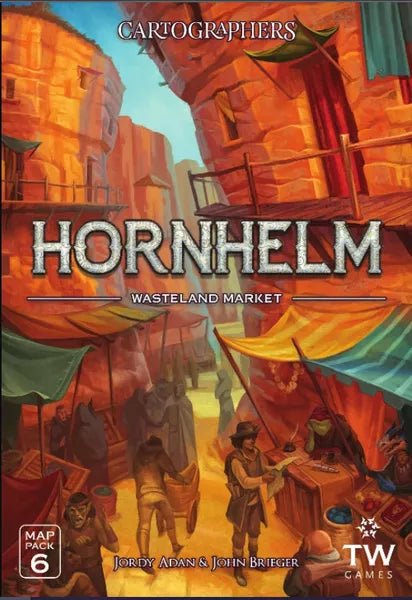 Cartographers Map Pack 6: Hornhelm – Wasteland Market - Gaming Library