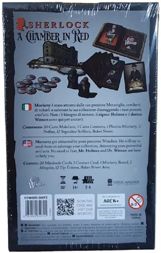 Chamber of Wonders: Sherlock - A Chamber in Red - Gaming Library