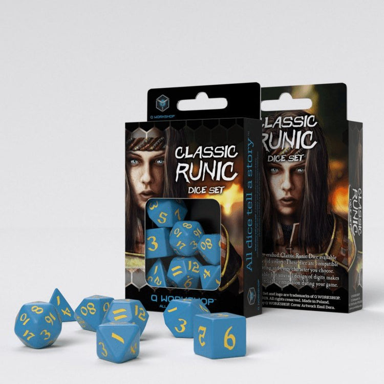 Classic Runic Dice Set - Gaming Library