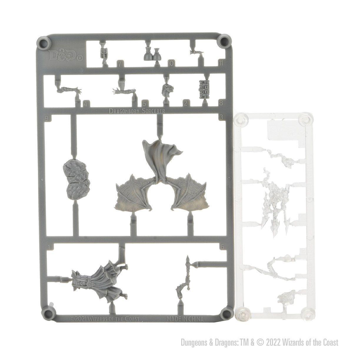 D&D Frameworks: Dragonborn Sorcerer Female  - Gaming Library