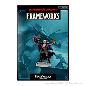 D&D Frameworks: Human Warlock Male  - Gaming Library