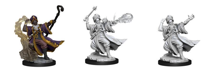 D&D Frameworks: Human Wizard Male  - Gaming Library