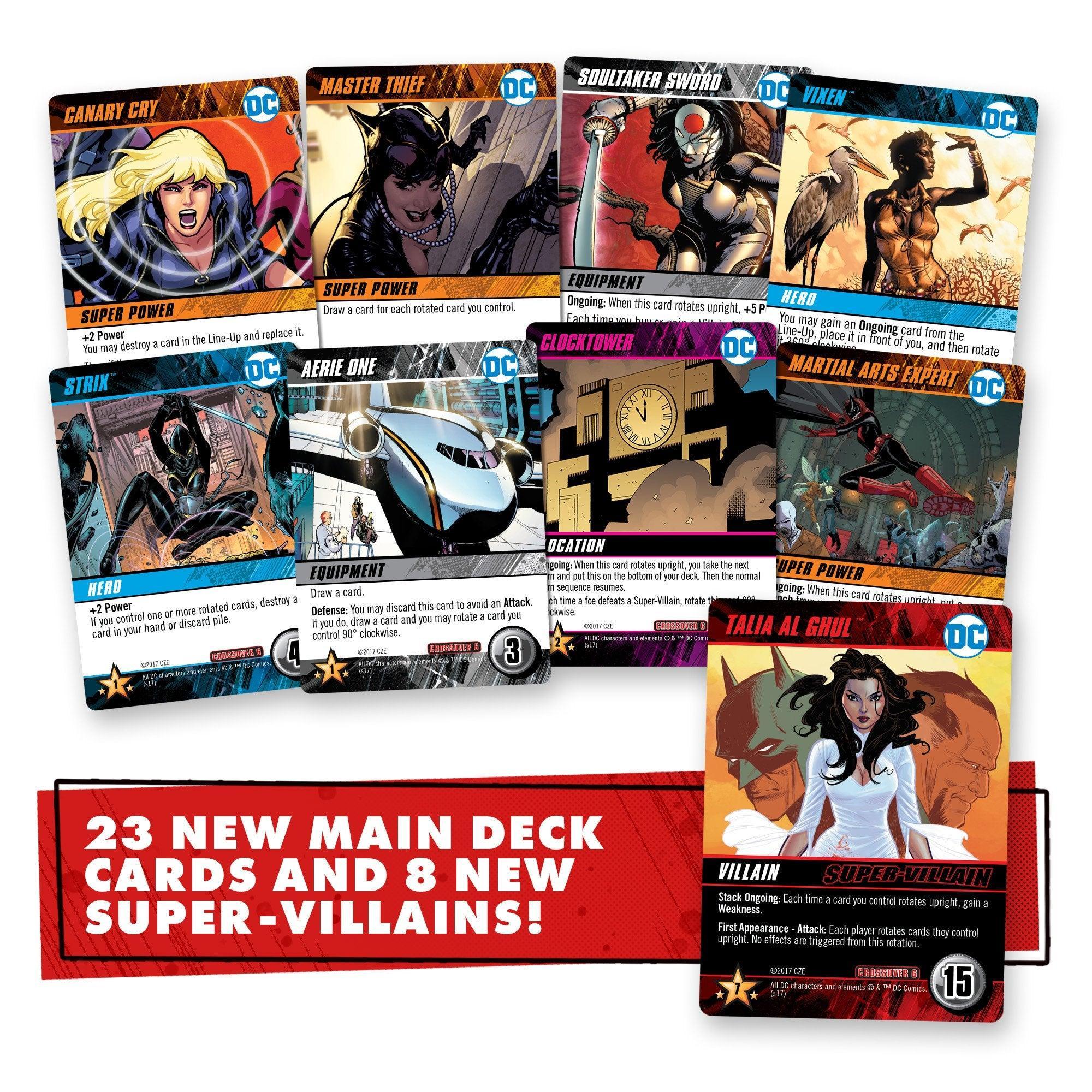 DC Comics Deck-Building Game: Crossover Expansion Pack #6: Birds of Prey - Gaming Library