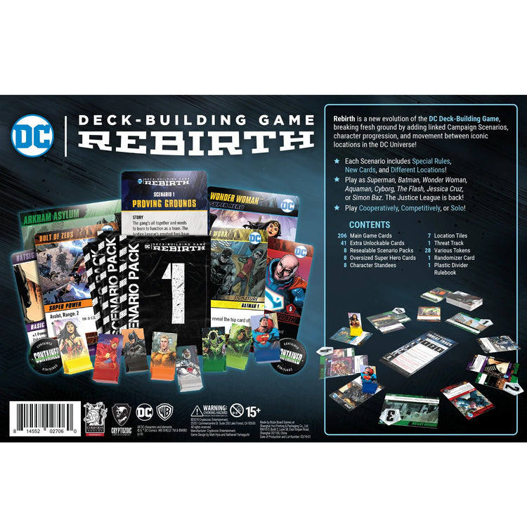 DC Deck-Building Game: Rebirth - Gaming Library