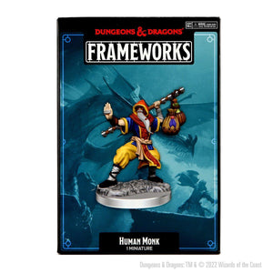 D&D Frameworks: Human Monk Male  - Gaming Library