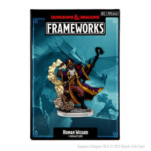 D&D Frameworks: Human Wizard Male  - Gaming Library