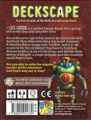 Deckscape Fate of London - Gaming Library
