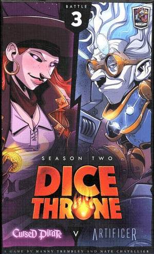 Dice Throne: Season 2 Box 3 – Cursed Pirate v. Artificer - Gaming Library