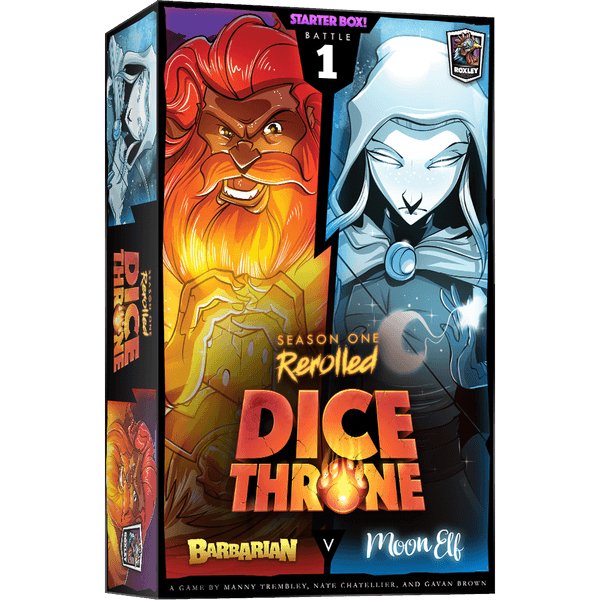 Dice Throne: Season One ReRolled – Barbarian v. Moon Elf - Gaming Library