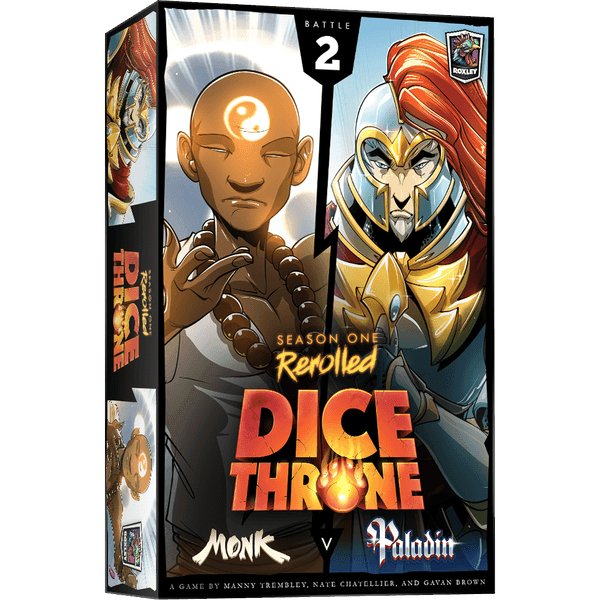 Dice Throne: Season One ReRolled – Monk v. Paladin - Gaming Library