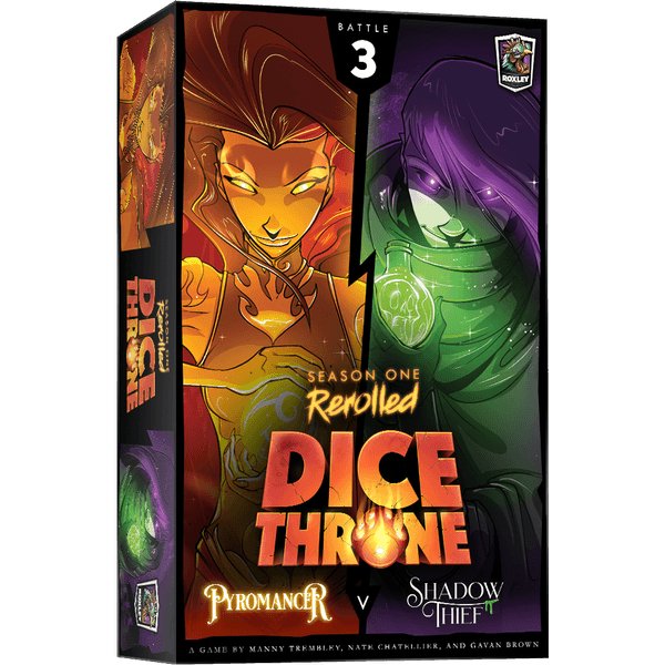 Dice Throne: Season One ReRolled – Pyromancer v. Shadow Thief - Gaming Library