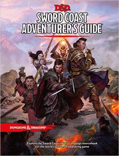 Dungeons and Dragons 5th Edition RPG: Sword Coast Adventurer's Guide - Gaming Library