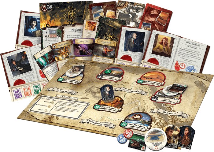 Eldritch Horror: Under the Pyramids - Gaming Library