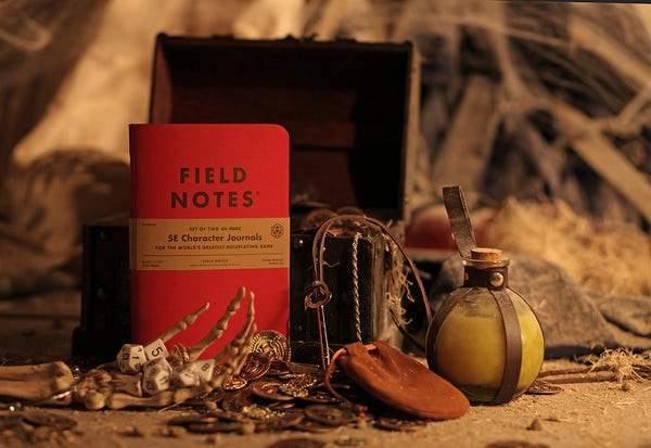 Field Notes - D&D 5E Character Journal - Gaming Library