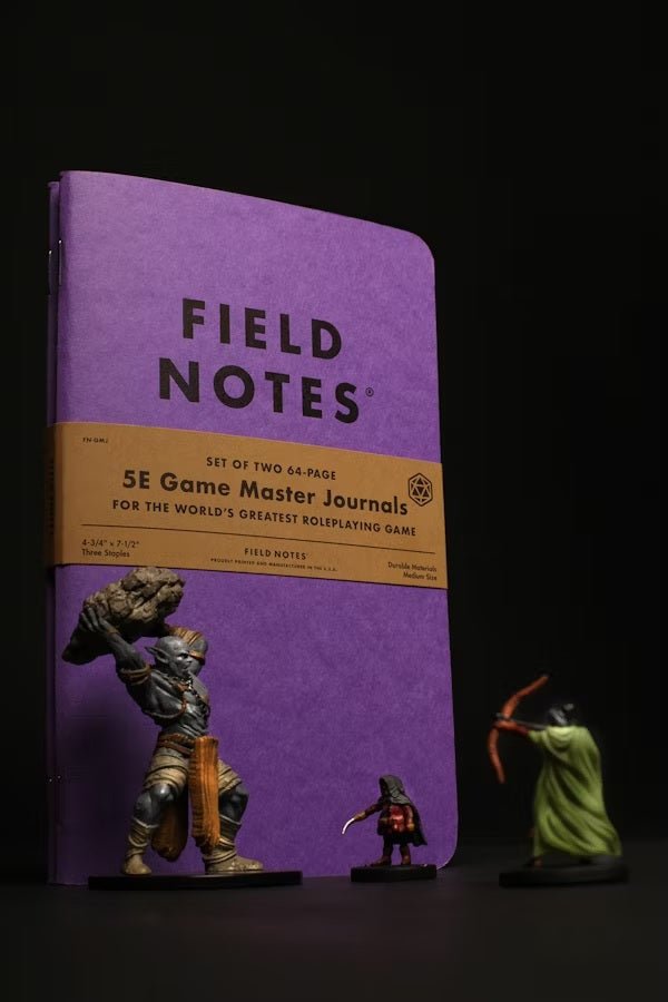 Field Notes - D&D 5E Game Master Journals - Gaming Library