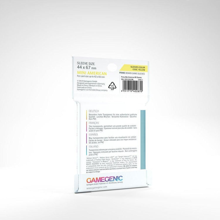 GameGenic Prime Mini American Sleeves 44x67 - Gaming Library