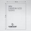 GameGenic Prime Mini European Sleeves 46x71 - Gaming Library