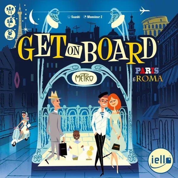 Get on Board Paris & Rome - Gaming Library