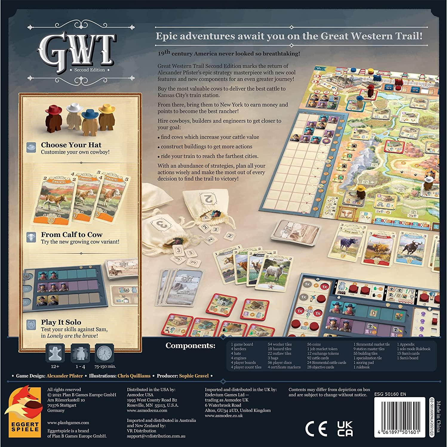 Great Western Trail (Second Edition) - Gaming Library