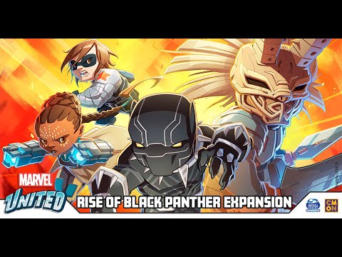 Load and play video in Gallery viewer, Marvel United: Rise of the Black Panther
