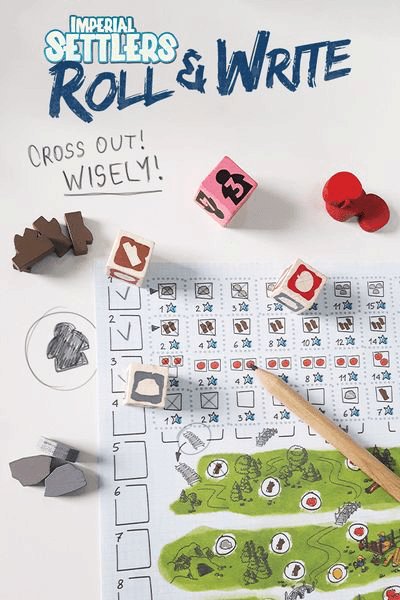 Imperial Settlers Roll and Write - Gaming Library
