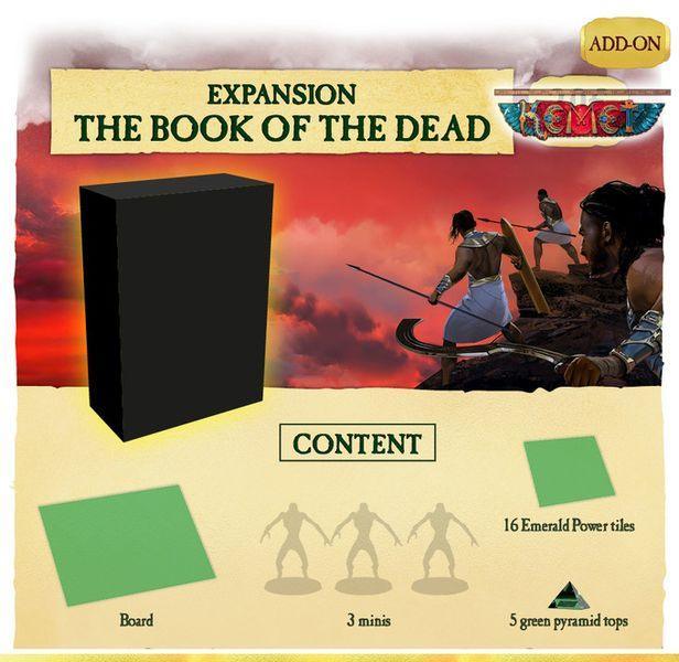 Kemet: Blood and Sand –Book of the Dead - Gaming Library