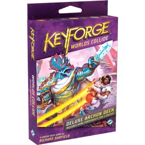 Keyforge Worlds Collide Deluxe Deck - Gaming Library