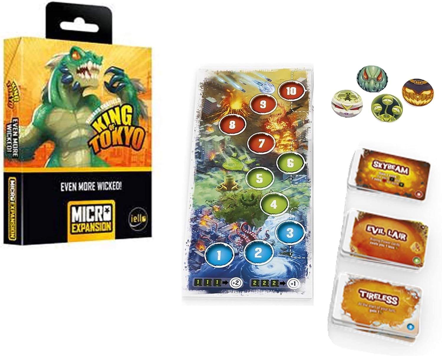 King of Tokyo: Wickedness Gauge Micro Expansion - Gaming Library