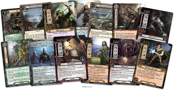 Lord of the Rings LCG: The Two Towers Saga Expansion - Gaming Library