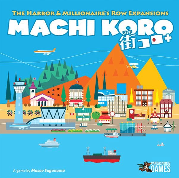 Machi Koro 5th anniversary Edition Millionaires's Row expansions - Gaming Library