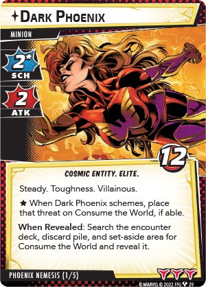 Marvel Champions: The Card Game – Phoenix Hero Pack - Gaming Library