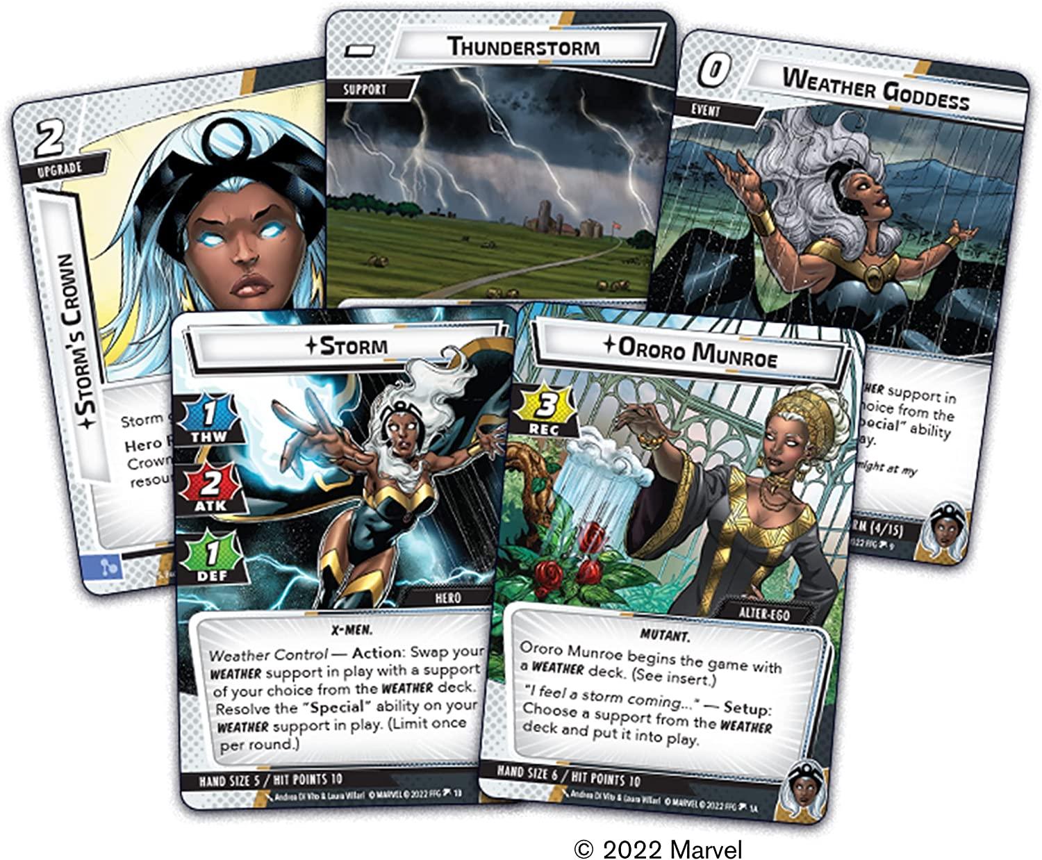 Marvel Champions: The Card Game – Storm Hero Pack – Gaming Library