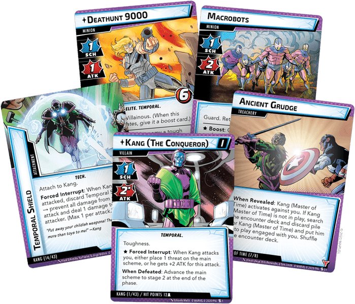 Marvel Champions: The Card Game – The Once and Future Kang Scenario Pack - Gaming Library