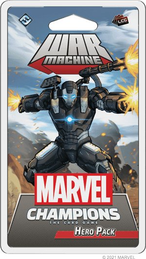 Marvel Champions: The Card Game – War Machine Hero Pack - Gaming Library