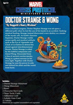 Marvel: Crisis Protocol – Doctor Strange & Wong - Gaming Library