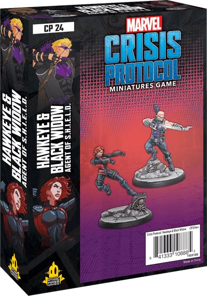 Marvel: Crisis Protocol – Hawkeye & Black Widow, Agent of S.H.I.E.L.D. - Gaming Library