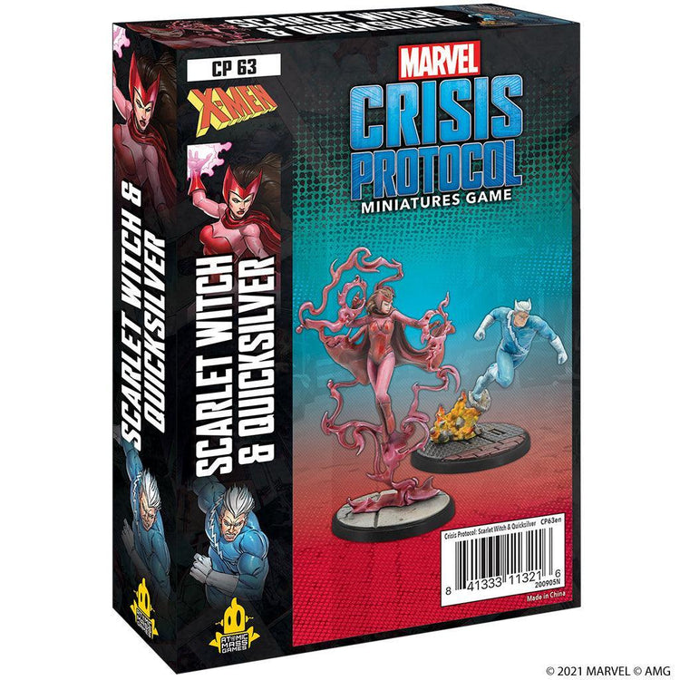 Marvel: Crisis Protocol – Scarlet Witch & Quicksilver - Gaming Library