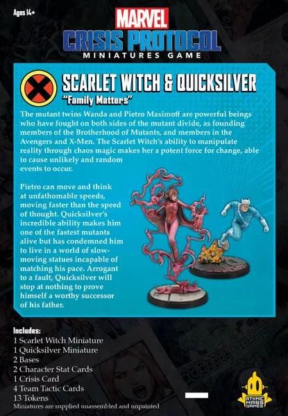 Marvel: Crisis Protocol – Scarlet Witch & Quicksilver - Gaming Library