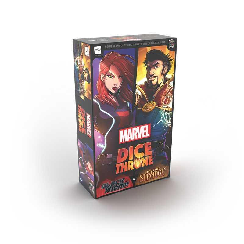 Marvel Dice Throne 2-Hero Box (Black Widow, Doctor Strange) - Gaming Library